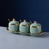 Tong Shen Yuan Luxury Ceramic Spice Jar Set