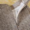 Striped Women's Office Skirt White Belt Casual White-collar Lady Skirts