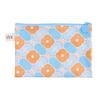 inBlooom Flat Pouch Women's Large Accessory Case Fabric Taiwan Goods Zippered No Gusset Storage Pouc