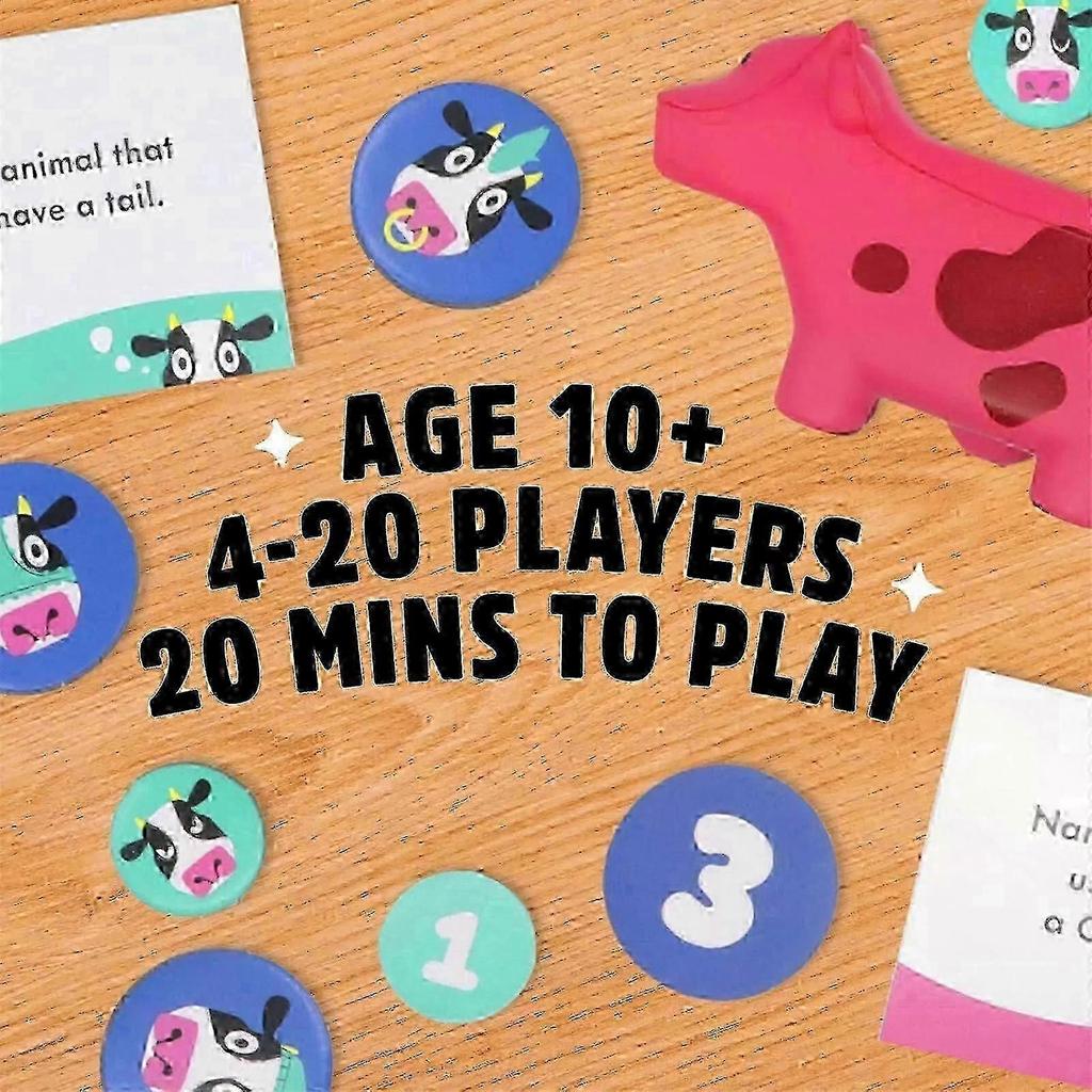 26-27 Herd Mentality: The Udderly Addictive Kids Family Board Game New Arrival