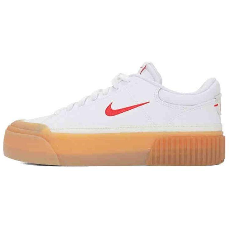 (WMNS) Nike Court Legacy Lift  White Gum University Red  Women s FV5526-103 EU 35.5