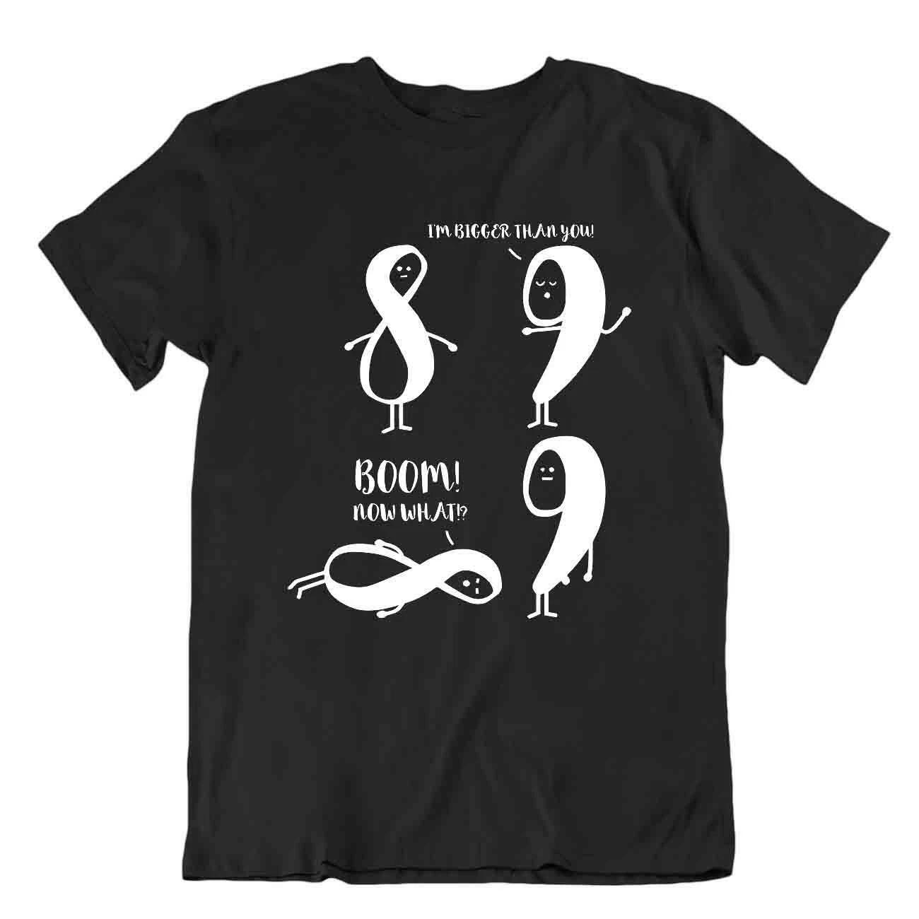 Infinity Math Funny Joke Shirt Biggest Number T-Shirt Mathematics Joke 2XL