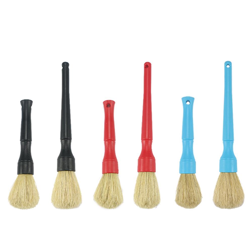 2 Stück Auto Detaillierungsset Klimaanlagenzubehör Fugenbürste Autoreinigungswerkzeuge Autowaschzubehör Auto Detaillierungsbürste