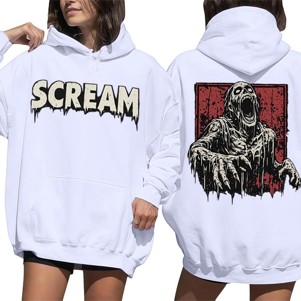 Women's Fashion Long Sleeve Sweatshirt with Graphic Print for Casual Daily Wear