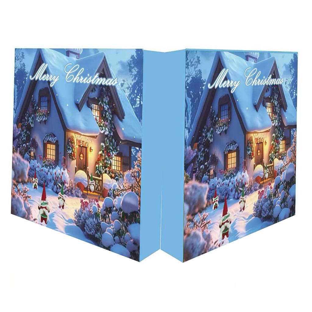 Miniature Gnome Figurines Advents Calendar Set Perfect Holiday Decor & Gift Idea. Tabletop Centerpiece