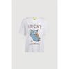 Lucky ChoueTTe Techno ShueTTe Round T shirT lqTam25200