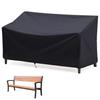 Outdoor Bench Cover, Waterproof Outdoor Patio Furniture Cover for 4-Seater Bench, Durable Oxford Cloth Garden Sofa Chair Cover