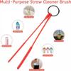 with Long Handle Pipe Cleaning Brush Household Baby Bottle Cleaner  for Pacifier Brush