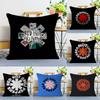 Band Red Hot Chili P-Peppers Pillow Covers Cartoon Sofa Decorative Home Double-sided Printing Short Plush Cute Cushion Cover