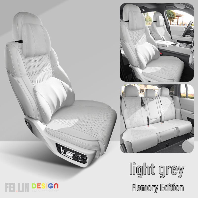 Ideal L7 Universal Suede Car Seat Cushion – Breathable, Four Seasons Cool Pad Cover
