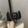 Premium Canvas Small Bag Women's Bag New Niche Summer Fashion Chain Messenger Bag Shoulder Armpit Bag
