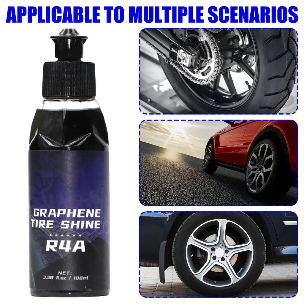 Tire , Tire Shine - Lasting Tire Gloss Shine - 100ml Car Tire