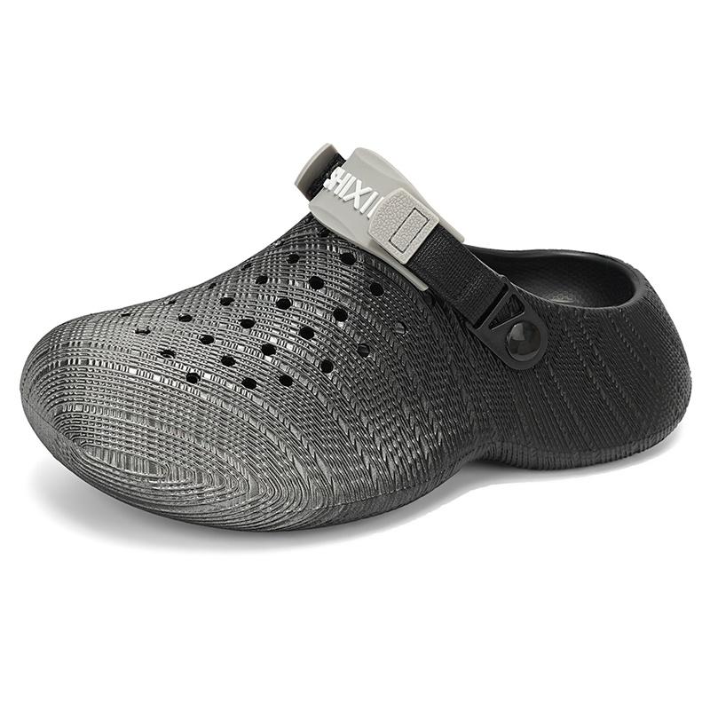 Gradient 3D Pattern EVA Clog Shoes Lightweight Summer Sandals 38