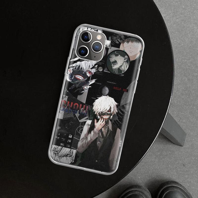 Anime Tokyo Ghouls Terror Phone Case Cover For iPhone 11 12 13 Mini 14 15 Plus 16 Pro Max 17 Air 7 8 + SE Art Customized Fundas