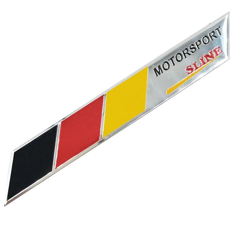 3D Germany Flag Car Sticker VJTS Decal Accessories Stickers for Renault Peugeot Citroen Cruze Chevrolet Ford Focus VW Golf Benz BMW