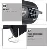 2000W Electric Hair Dryer with LCD Screen for Soldering