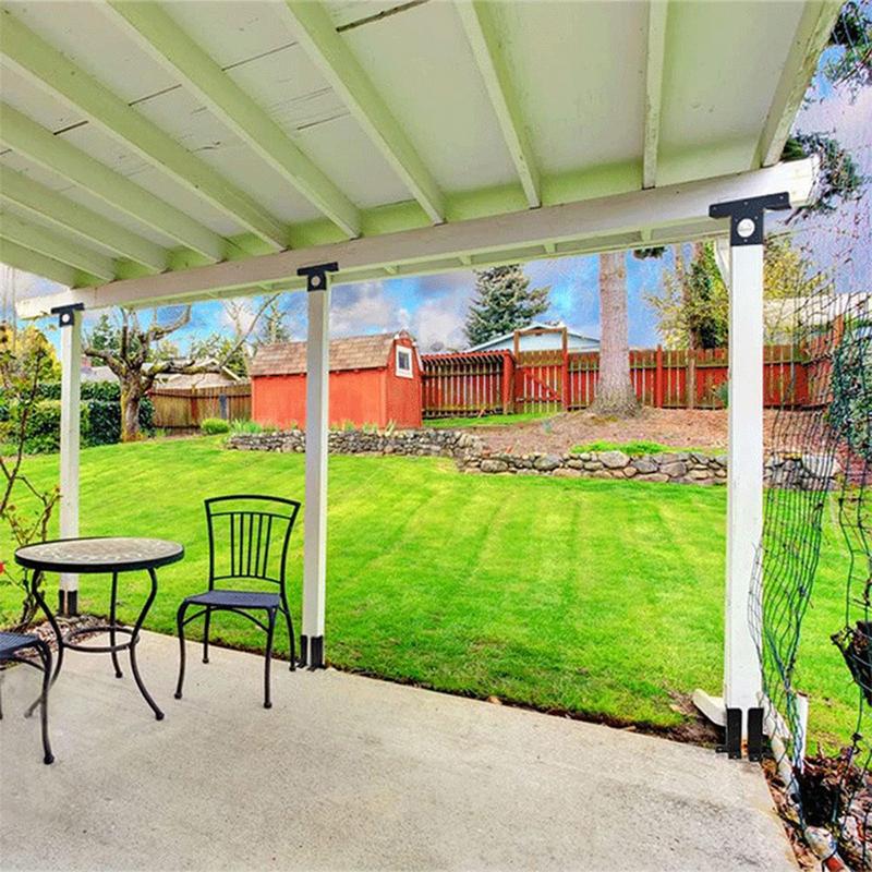 Verstellbare Pergola-Winkel 3-Wege-Verlängerung T-Winkel Verstellbar Verstellbar 2 Stück Pergola-Winkel Für Außen-Gartenstrukturen