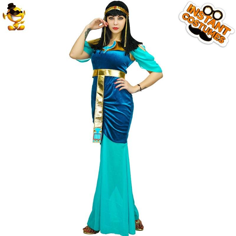 Halloween Adult Queen Costume Adult Cleopatra Party Performance Stage Costume Distribution M