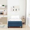 Box Spring Bed with Mattress Blue 80 x 200 cm Fabric