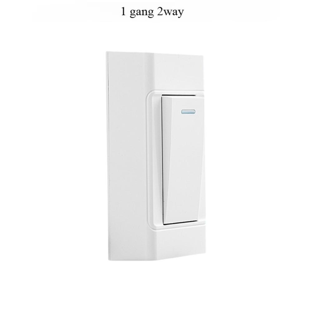1 Gang 1 Way Surface-mounted Control Switch 2 Gang 2 Way Small Switch Dual Control Switch Bedside