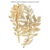 Elegant Gold Leaf Headband for Bride Tiaras Crowns Hair Vine Hairhoop for Wedding Party Formal Occasion Hair Styling Tool