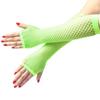 Women Holes Costume Mittens Fishnet Gloves Hollow Out Fingerless