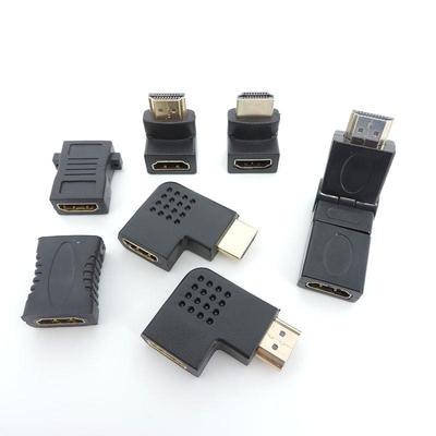 Stecker auf Buchse Konverter Adapter 90 270 Grad rechter Winkel 4K HD Anschluss Projektor Laptop HDMI-kompatibler Extende