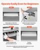 Electric Paper Cutter, Heavy Duty Metal Paper Cutter Machine, 450 mm Cutting Width, 40 mm Cutting Thickness, Electric Guillotine Trimmer with Infrared