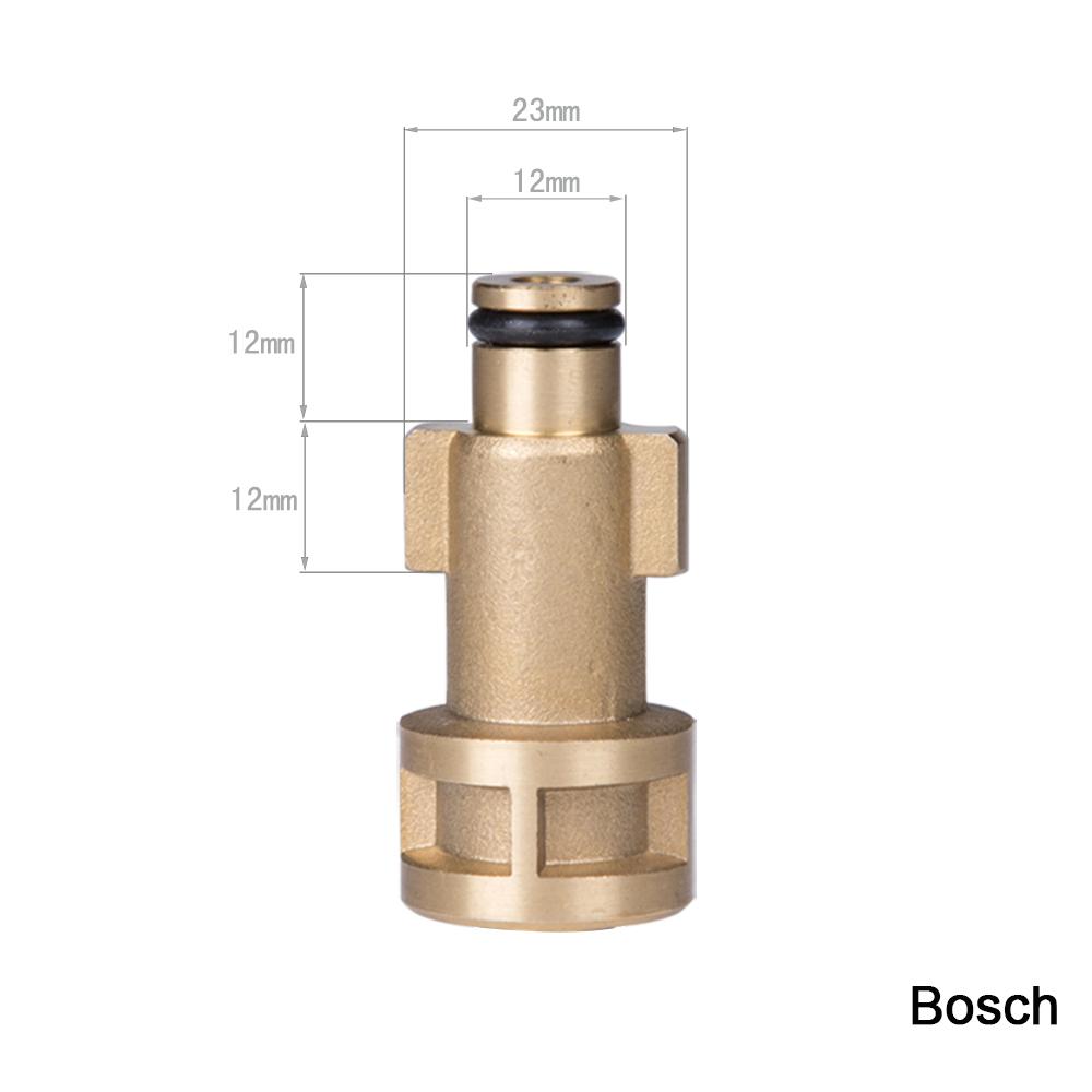 High Pressure Washer Car Washer Brass Adaptor Snow Foam Jointr Karcher Lavor Huter AR Makita Interskol Bosche Alto Patriot Bort