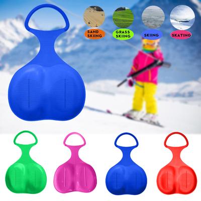 Kar Kızak Tahtası Dış Mekan Kış Plastik Kayak Tahtaları Kar Çim Kum Tahtası Kayak Pedi Snowboard Kızak Kızak Çocuklar veya Yetişkinler İçin