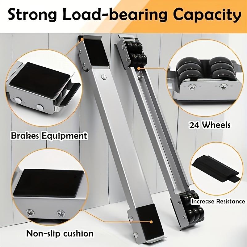 2pcs Washing Machine Pad High Base Shelf Refrigerator Cabinet Movable Shelf Tripod Roller Bracket Universal