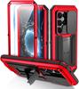 Case For Samsung S26 Plus S26 Ultra S26 Metal Bracket Heavy Duty Shockproof Screen Protector Slide Camera Cover Aluminum Shell