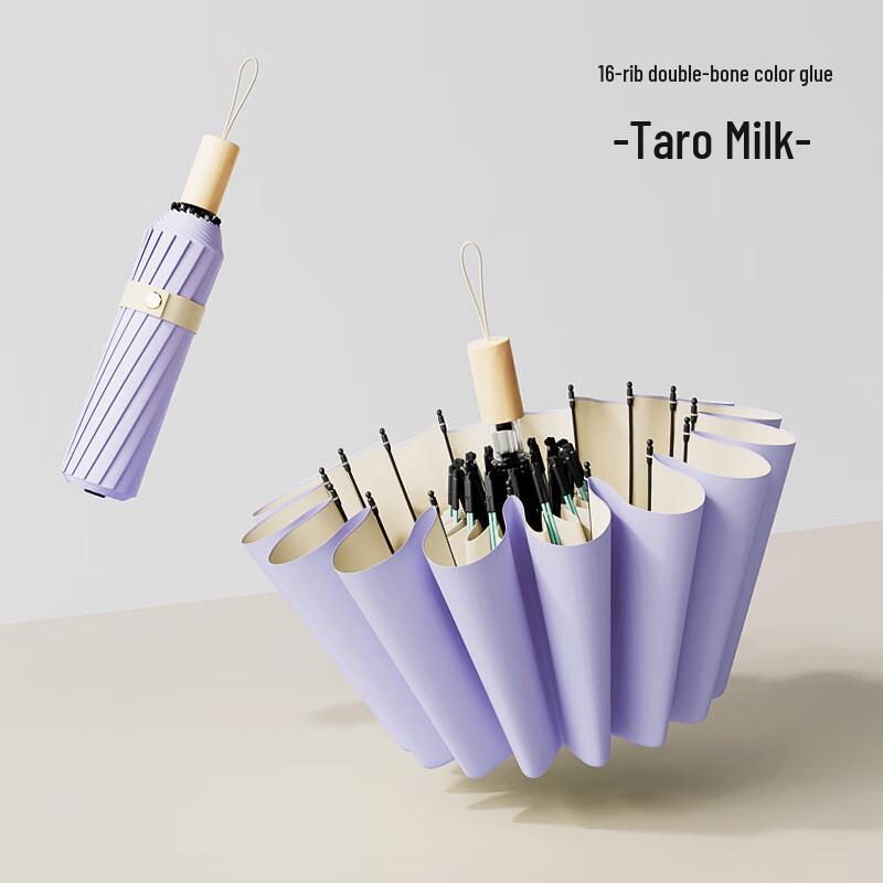 Guanzhuojia 16-Rib Folding Dual-Use Umbrella