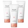 See & Saw AC Deep Cleansing Foam (Set of 3) - Acne-Fighting & Sebum Control Facial Cleanser for Oily & Sensitive Skin, 120ml X 3