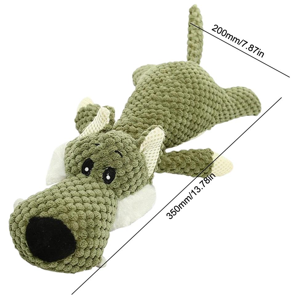 Pet Snuffle Feeding Mat Fun Pet Plush Toy Foraging Dog Squeaky Toy Cute Puppy Toys Bear Shape Dog Cat Play Toy Nose Training Pad