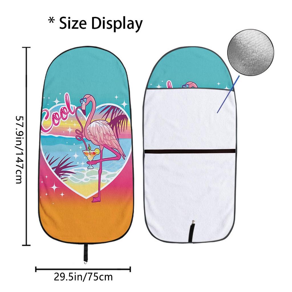 Universal All-Season Car Seat Towel Protector for Gym & Workout