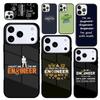 Capa Case for iPhone 17 Air 16 Pro Max 15 Plus 11 13 Mini 14 12 Back Phone Cover I M An Engineer I M Good At Maths