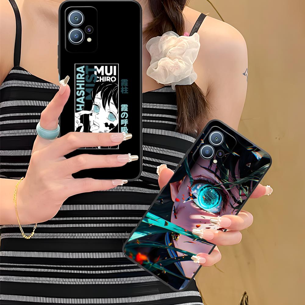 Demon Slayer Muichiro Phone Case for Huawei P60 P50 P40 P30 P20 P10 P9 P8 Pro Lite Plus Colour Protective Pretty Luxury Cover