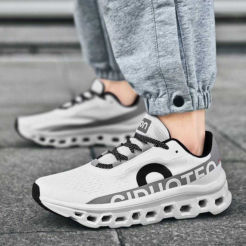 Summer breathable versatile trendy sports shoes men's and women's long-distance non-slip shock-absorbing running shoes casual sports shoes men's