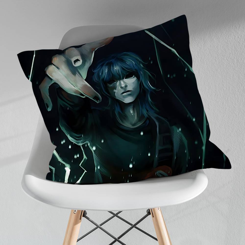 Cartoon SSally FFace Game Various Sizes Square Pillow Case For Car Home Bedchamber Decor Birthday Gift