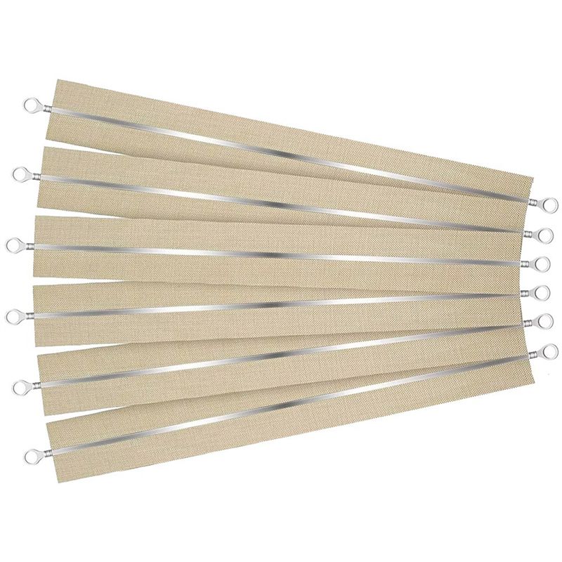 

A84E-Impulse Sealer Replacement Parts 16 Inch-3 Mm Heat Seal Strips PTFE Tapes Sealer Replacement Parts Elements 6 Pack