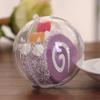Hanging Ball Plastic Easy Open Bauble Clear Balls Christmas Pendant Party Supplies Dry Flower Ball