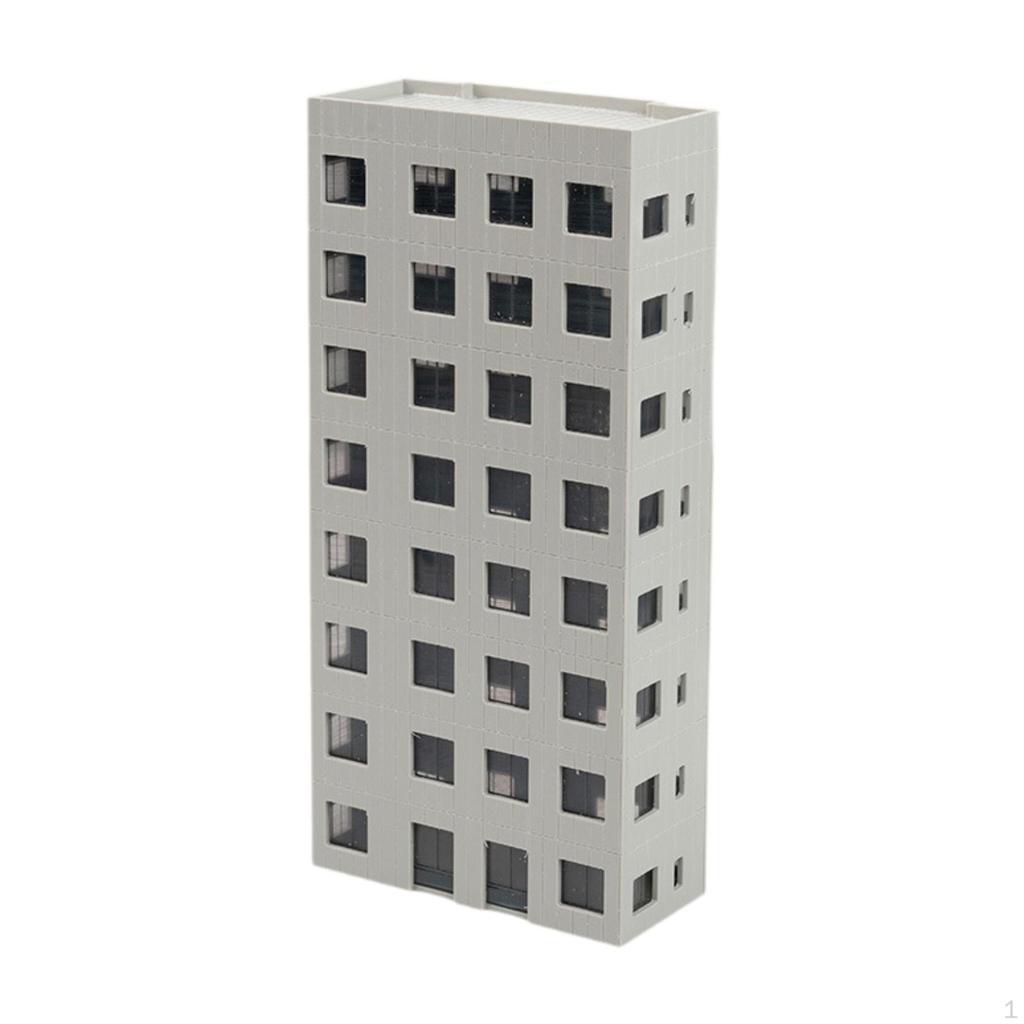 Model of Railway Buildings, Stage Layout, Realistic DIY, 1/150 Gauge for Diorama Landscape, Garden
