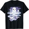 Scary Phantom Spirit Design For Men and Women T-Shirt