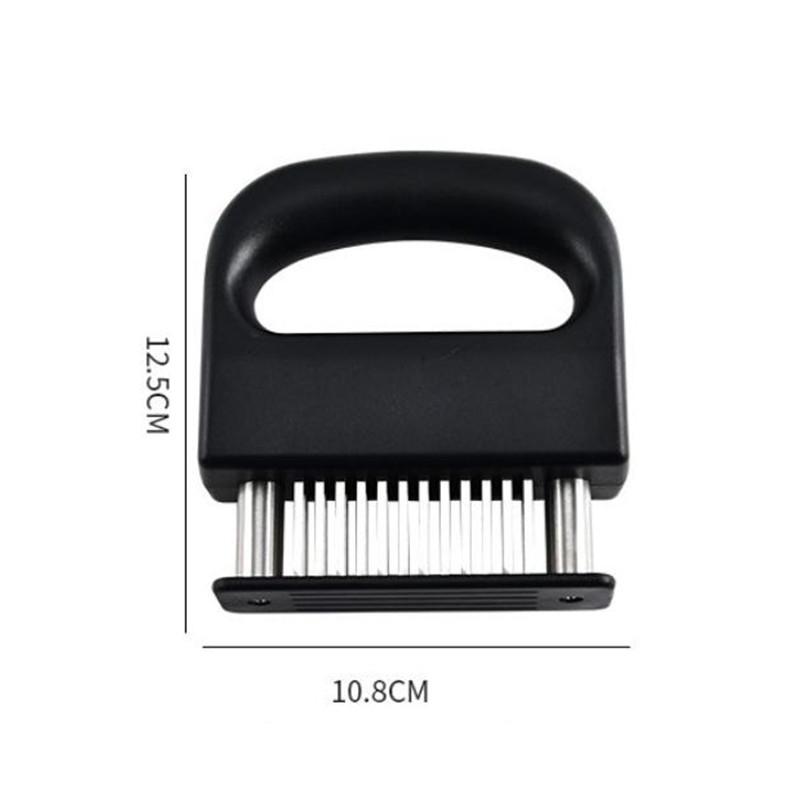 Stainless Steel Meat Tenderizer 48 Needles Beef Steak Breaker Hammer Kitchen Cooking Tool Bbq Grilling Marinade Accessories