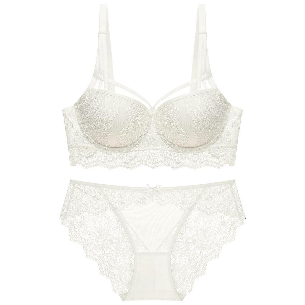 European & American Sexy Lace Push-up Bra Set for Women & Girls, Style 1824