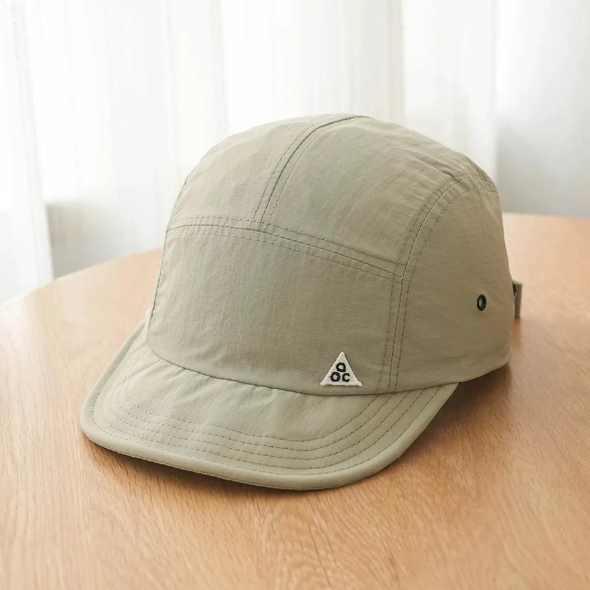 

5-панельная кепка для гольфа с короткими полями, быстросохнущая, мужская, мягкая, легкая, спортивная, беговая, унисекс, кепка с козырьком и защитой от ультрафиолета UPF50+ 56-58cm хаки