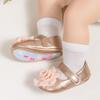 2024 Spring & Autumn Flower Velcro Princess Baby Walker Shoes