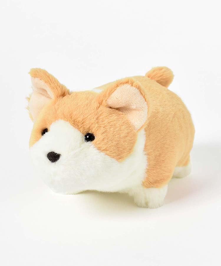 Bleu Bleuet Short Legged Chubby Plush Mascot (Corgi)