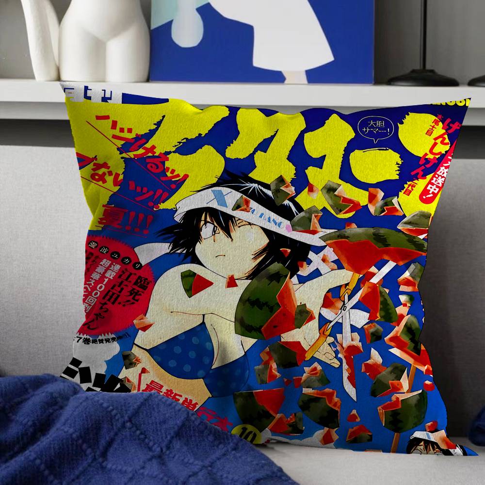 

Mysterious Girlfriend X Urabe Mikoto Pillow Cushion Cover Pillowcase Living Room Sofa Home Decor Customized 30x30 cm